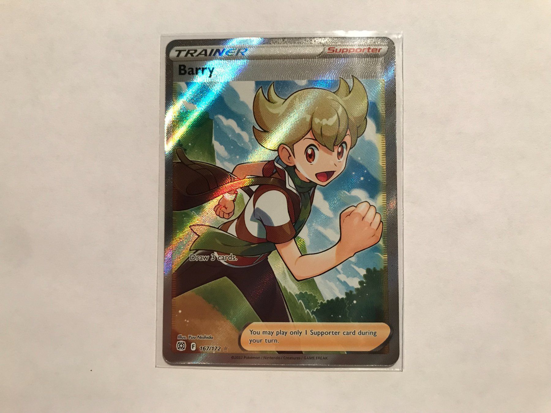 Pokémon Carte collezionabili: Trainer Barry Fullart EN – Usato da Hagendorn venduto da Pokecollectorch