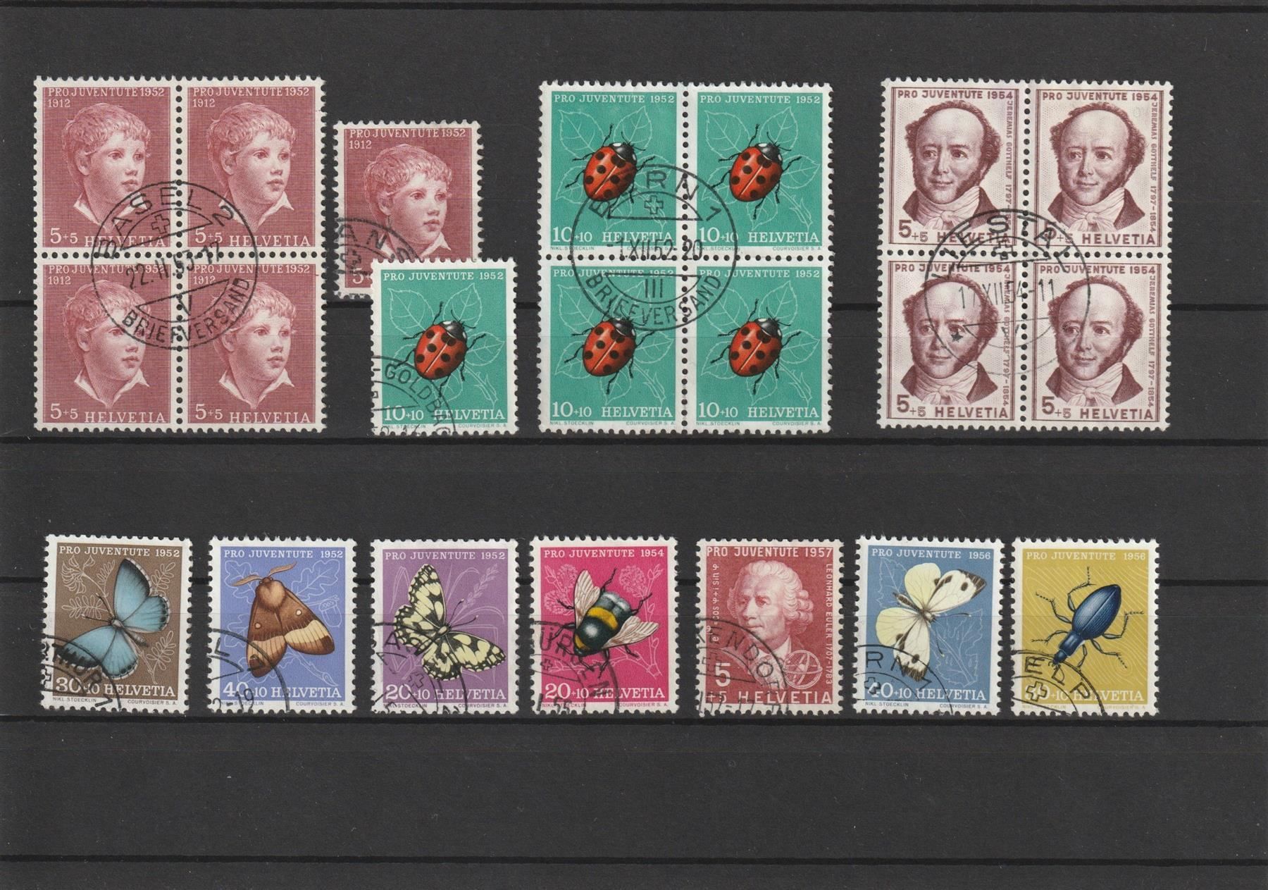 Tutti i francobolli: 1917-2001 diverse gestempelte Marken PJ – Usato da Spiez venduto da Crazyduck 1
