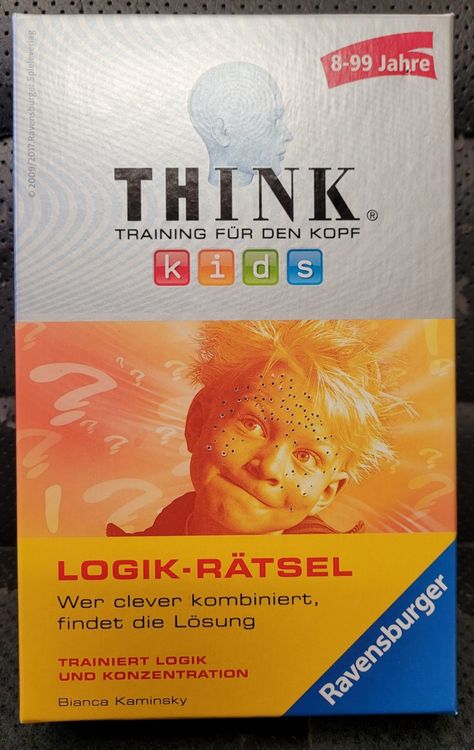 Logik-Rätsel - THINK Training für den Kopf 8-99Jahre (Gebraucht) in