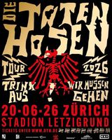 2x Stehplatz Die Toten Hosen Zurich 