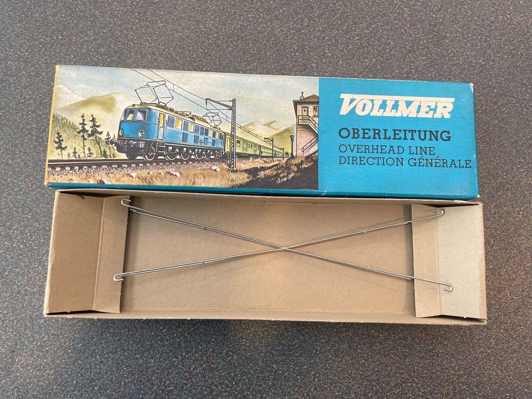 Modellini di ferrovie: Vollmer 1292 Oberleitung for Fleischmann – Nuovo (secondo la descrizione) da Chiasso venduto da Carrara-Modellismo
