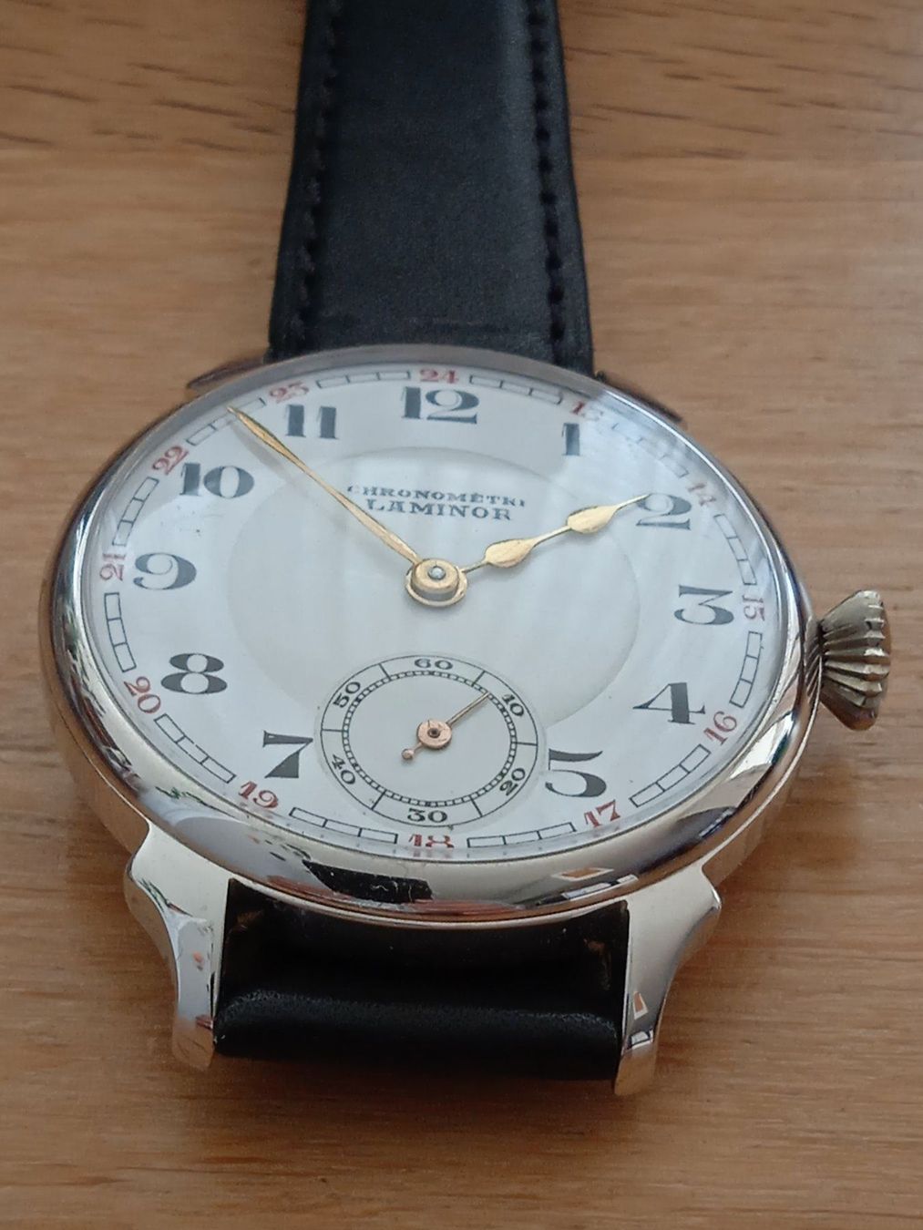 Orologi: Chronométré  LAMINOR WATCH-CO – Usato da Vevey venduto da tono62 3
