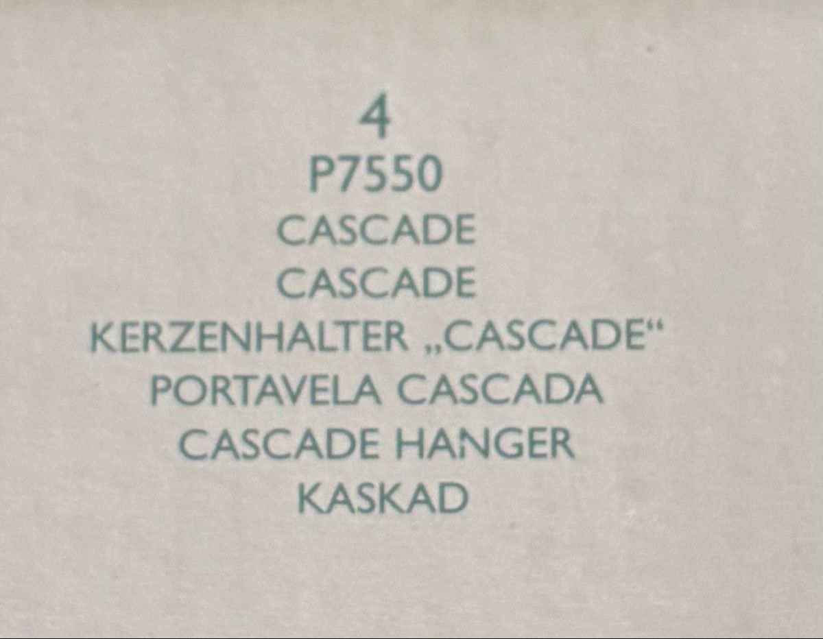 Partylite Bougeoirs: Support bougie cascade – D'occasion à Tramelan par crevette72 1