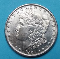 USA 1886 One Dollar - E. Pluribus Unum