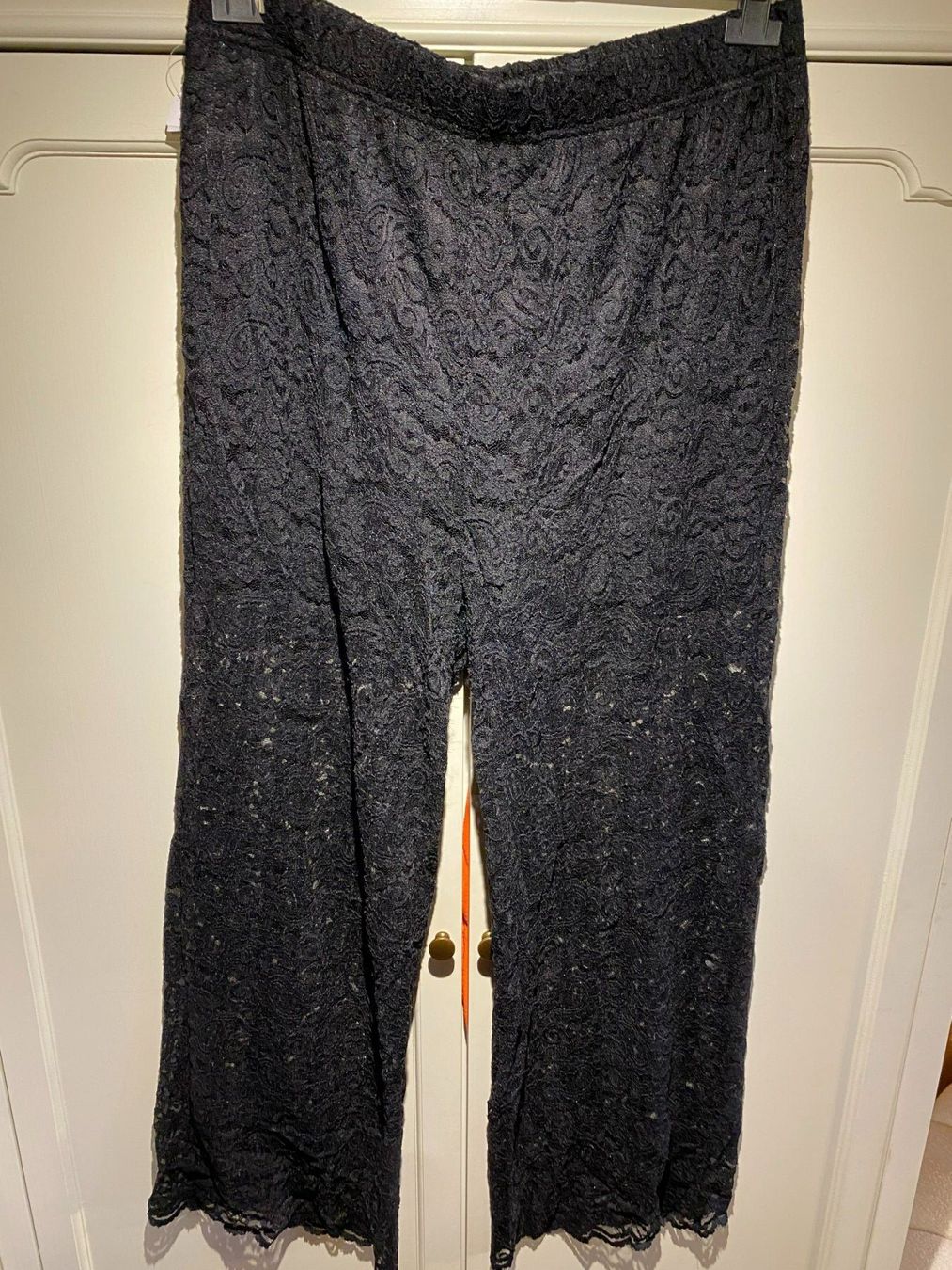 Pantaloni: SPITZEN HOSE-DAMEN,SCHWARZ – Usato da Meienried venduto da ManuelaBoutique 6