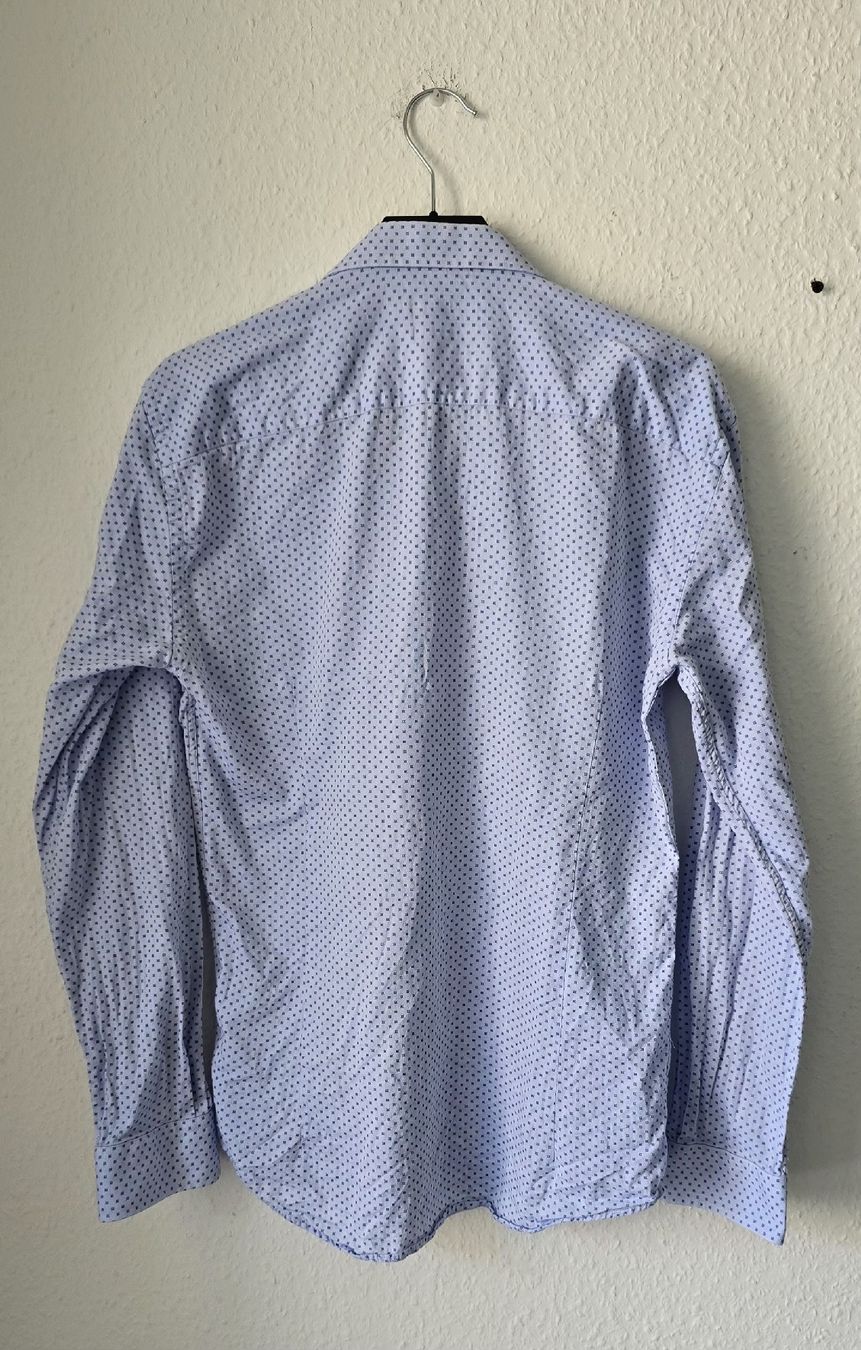 Camicie: Cafe Coton chemise bleu, taille 39 – Usato da Genève venduto da MariaS2 3