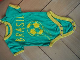 Top Body Gr 62 kurzarm Brasilien Cool Club football Baby 👶
