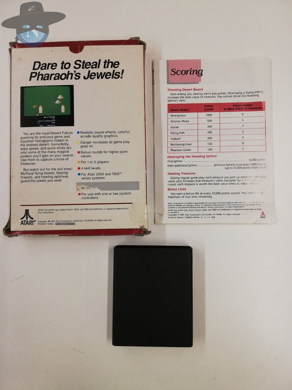 Atari Giochi: Desert Falcon / Atari VCS 2600 – Usato da St. Gallen venduto da zorro_dc 1