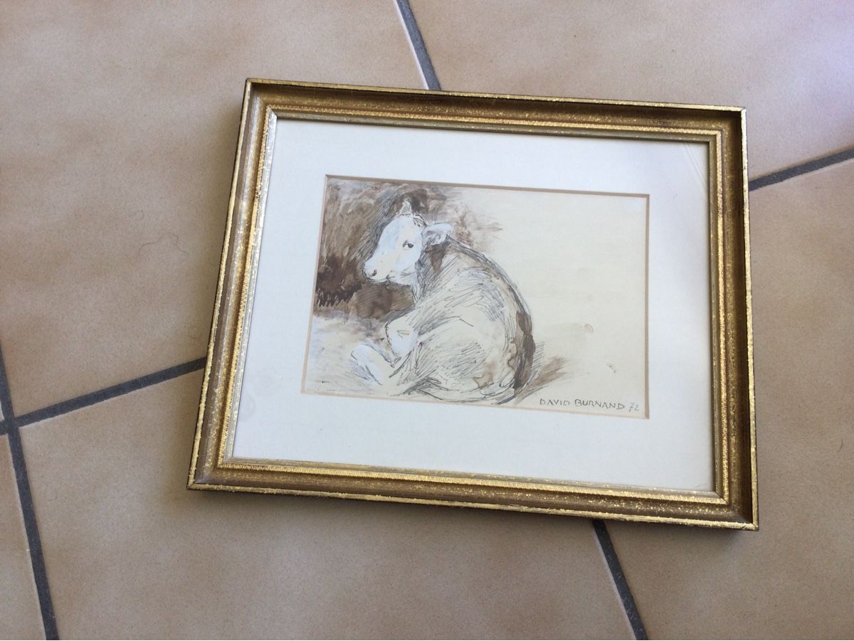 Dipinti: Tableau de David BURNAND 72 – Usato da Buttes venduto da ButtA15 6