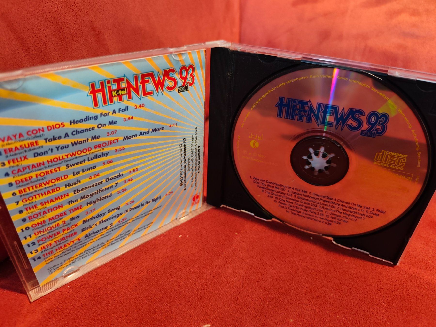 CD: Sampler Hit News 93 Vol. 1 – Usato da Zofingen venduto da noise123 2