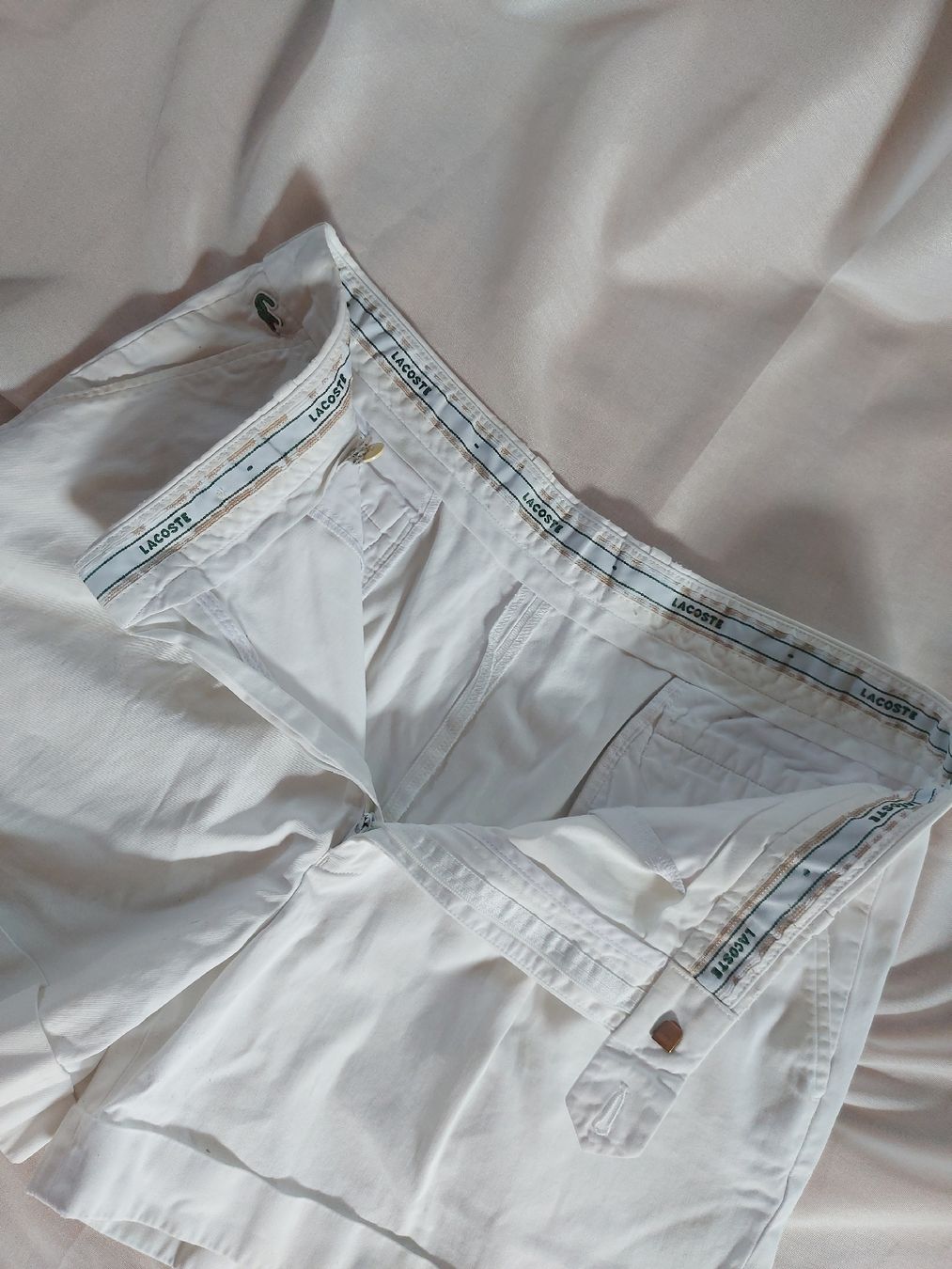 Lacoste Pantaloni: Short vintage Lacoste - Taille L – Usato da Lausanne venduto da Super-cerise 4
