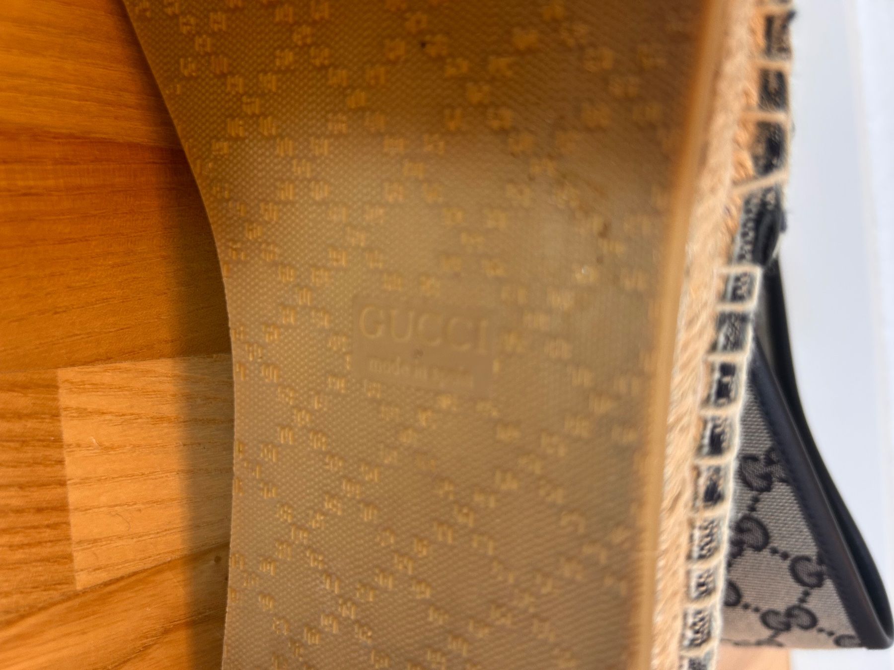 Gucci Scarpe da uomo: Gucci Espadrilles Gr. 11.5 - neuwertig – Nuovo (secondo la descrizione) da Brüttisellen venduto da ThommyK 5