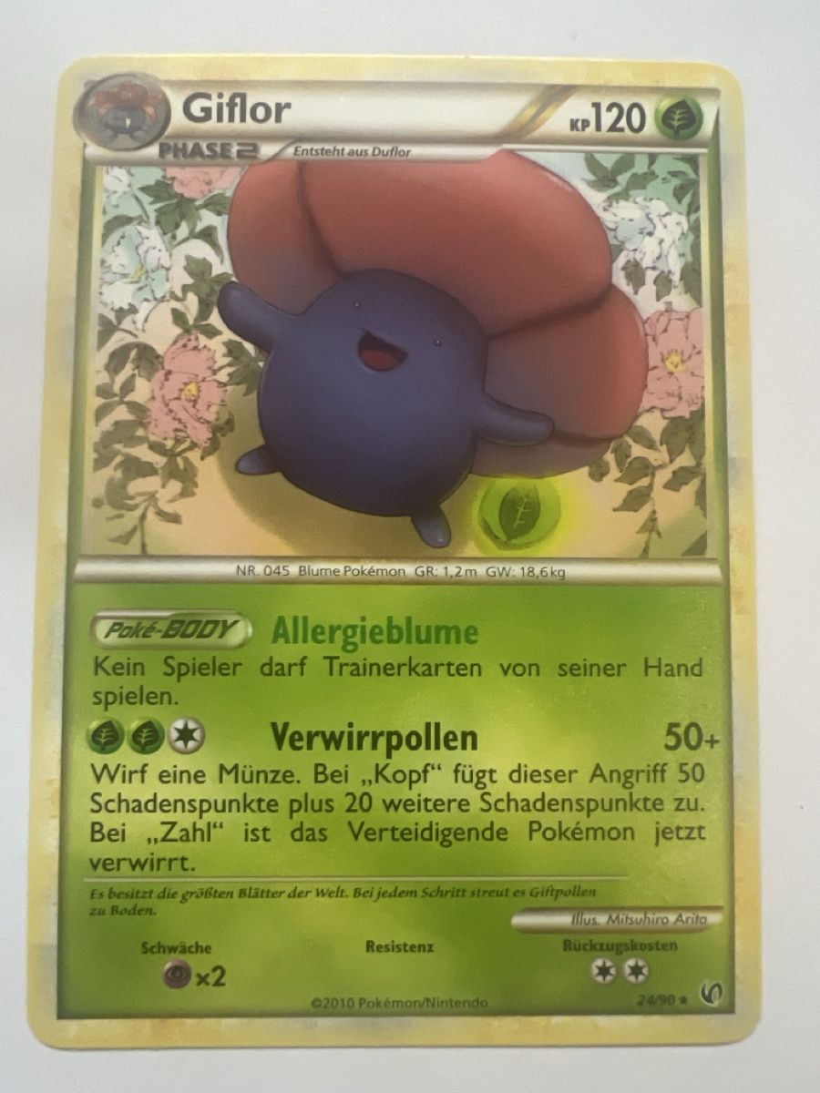 Pokémon Sammelbilder & Trading cards: Giflor Pokémon  – Gebraucht aus Frauenfeld von mwguv