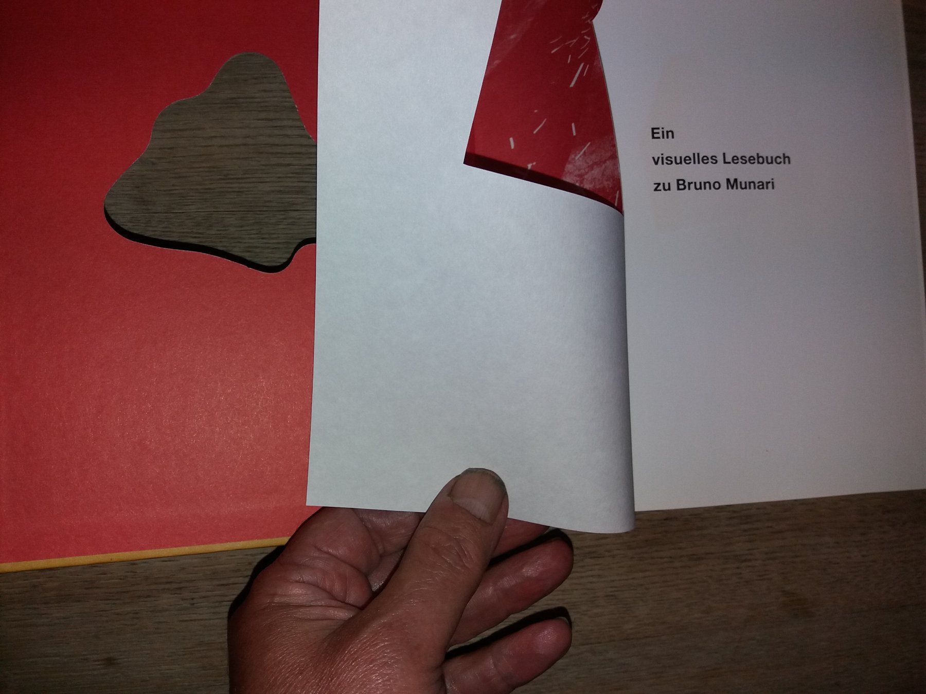 Livres: Bruno Munari design kunst text spiel LUFT SICHTBAR machen – D'occasion à Welschenrohr par Regool 1