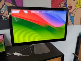 Apple Thunderbolt Monitor 27 Zoll inkl. Adapter