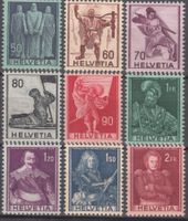 SBK 243  - 251 postfrisch