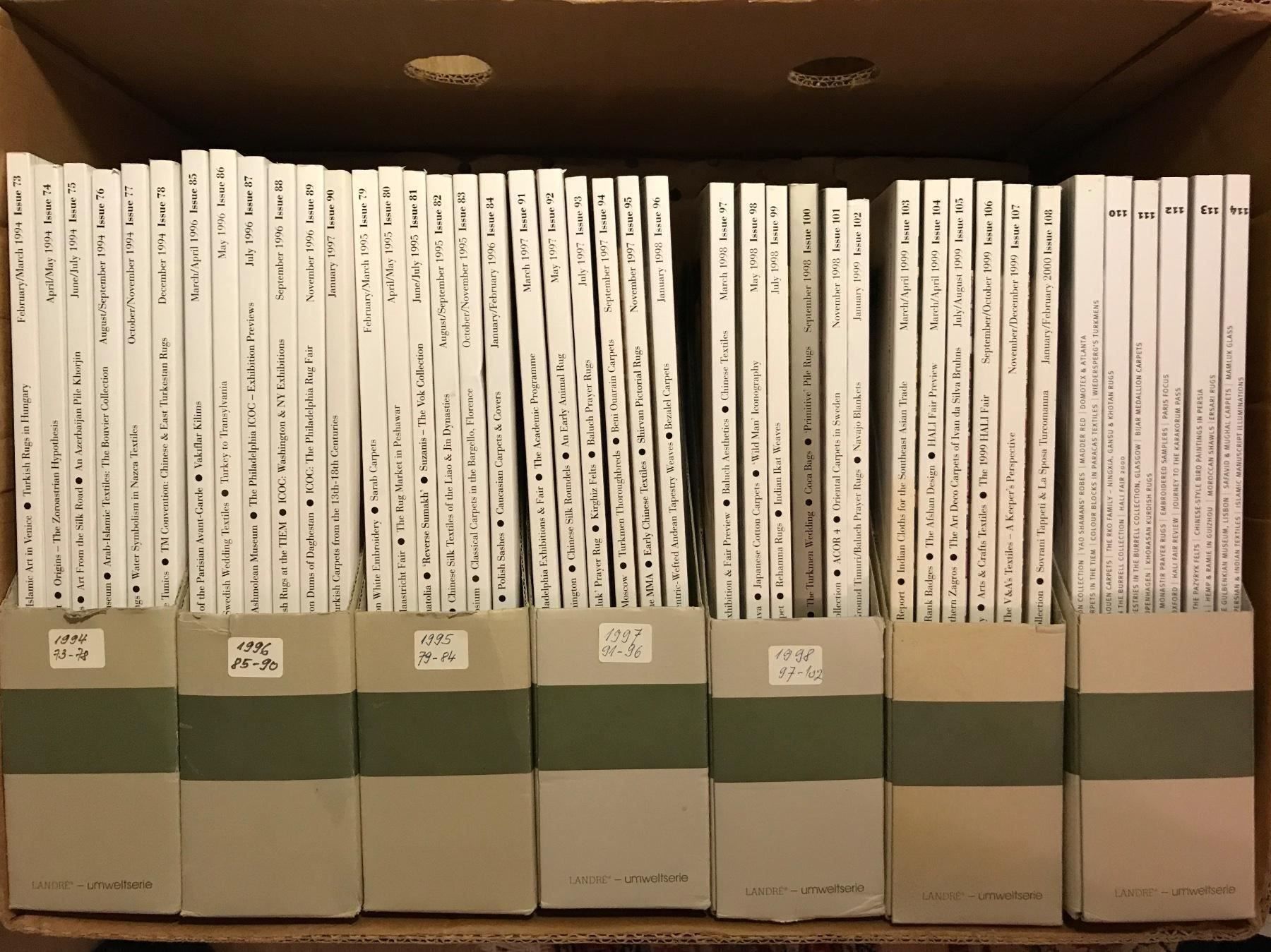 Riviste & Magazine: HALI MAGAZINE ISSUES 1-157 COMPLET SET – Usato da Zürich venduto da Artnuvo 4