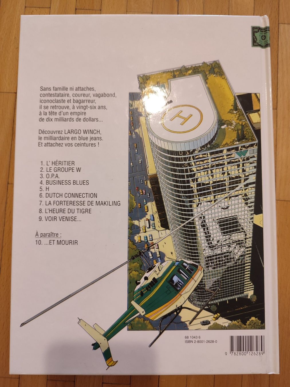 Fumetti: Largo winch T9 - Voir Venise - EO 1998 – Usato da Bougy-Villars venduto da Vogue 2