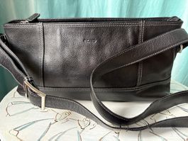 Picard schwarze Leder Umhängetasche