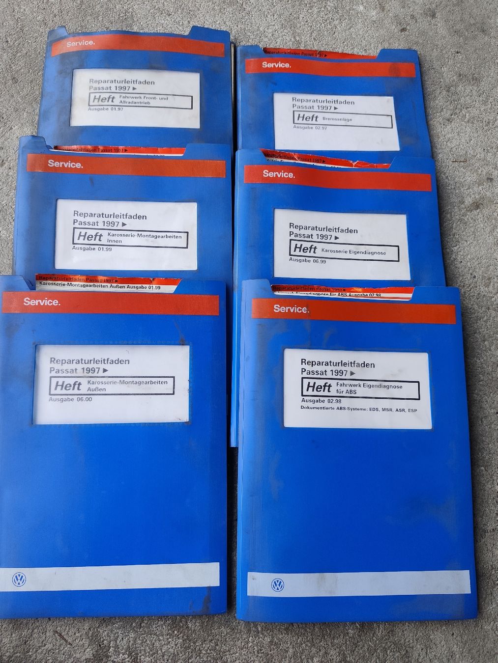 Bücher: Werkstatthandbücher VW Passat 1997 – Gebraucht aus Rebstein von andi322 7