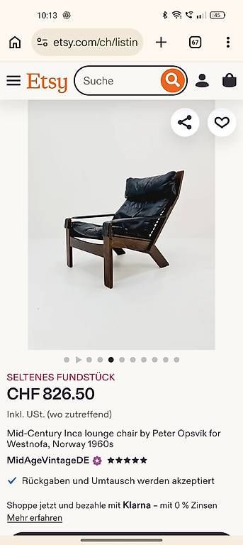 Poltrone: Vintage Sessel Westnofa 70s – Usato da Zürich venduto da style-and-design.zh 5