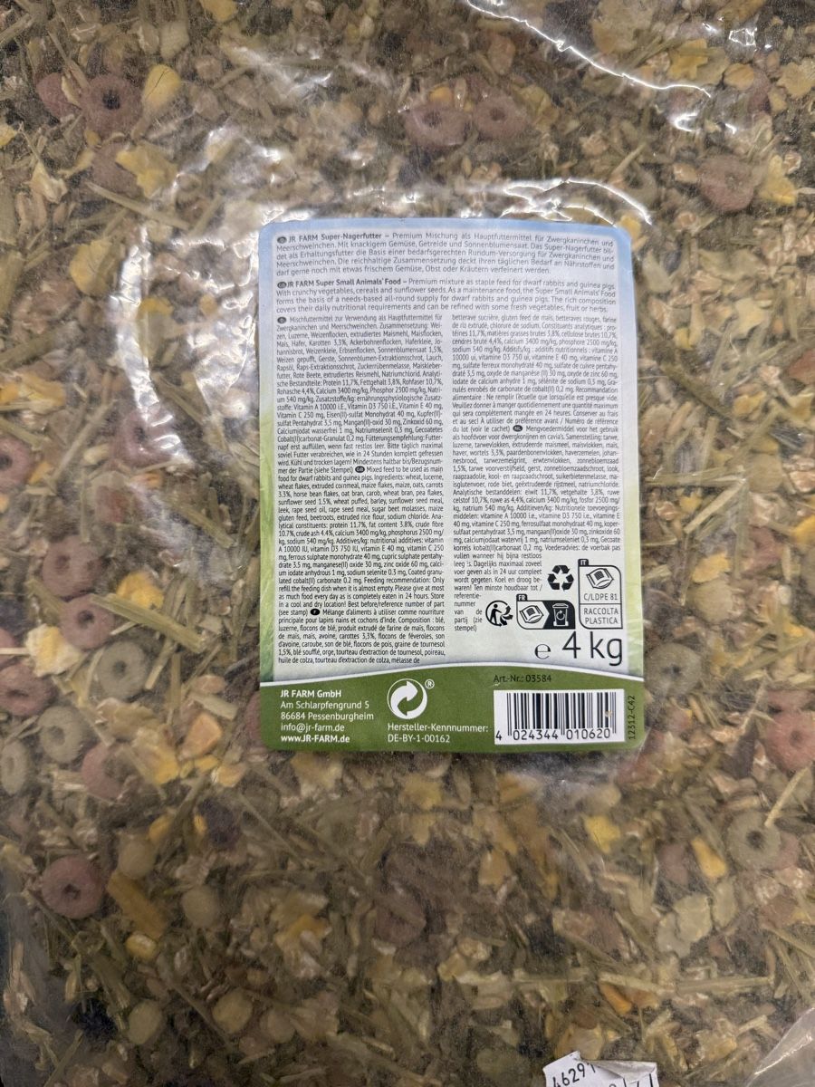 Kaninchenfutter zu Verkaufen (Neu (gemäss Beschreibung)) in Schönenberg ...