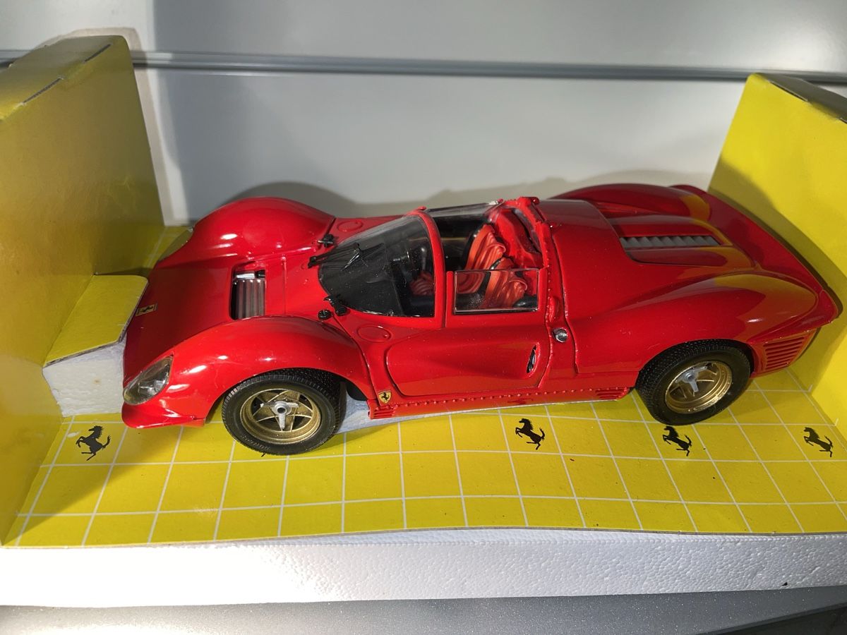 Ferrari Modellautos: Ferrari 330 P4 Modellauto 1:18 Jouefevolution als Mans 69 – Neu (gemäss Beschreibung) aus Siebnen von speedy63 1
