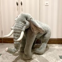 Sehr Grosser Plüschelefant (75cm), Stofftier Elefant