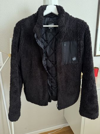 Santa Cruz Teddyjacke schwarz M