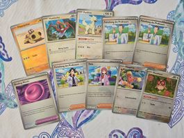 Pokemon 10Stk Pokeball Revers Prismatic Evolutions