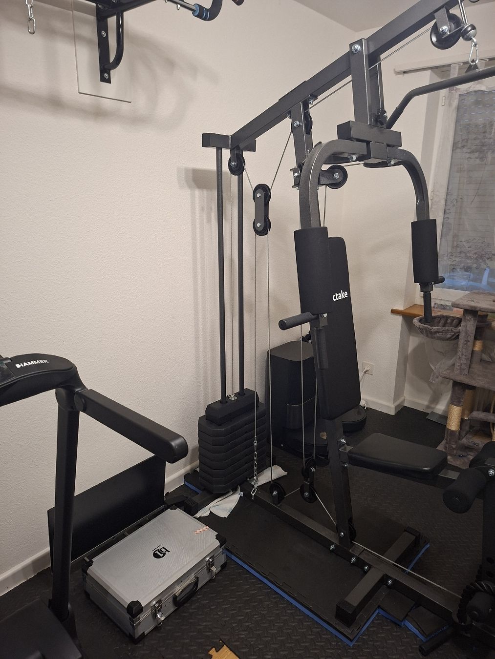 TecTake Hometrainer: tectake Home Kraftstation  – Gebraucht aus Münchenstein von Gena1982 1