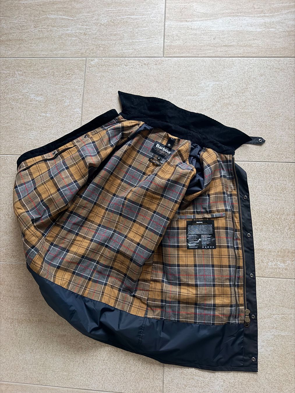 Barbour Giacche: BARBOUR BRISTOL JACKET - LEICHTE JACKE - NAVY – Usato da Neftenbach venduto da SergeF0102 4