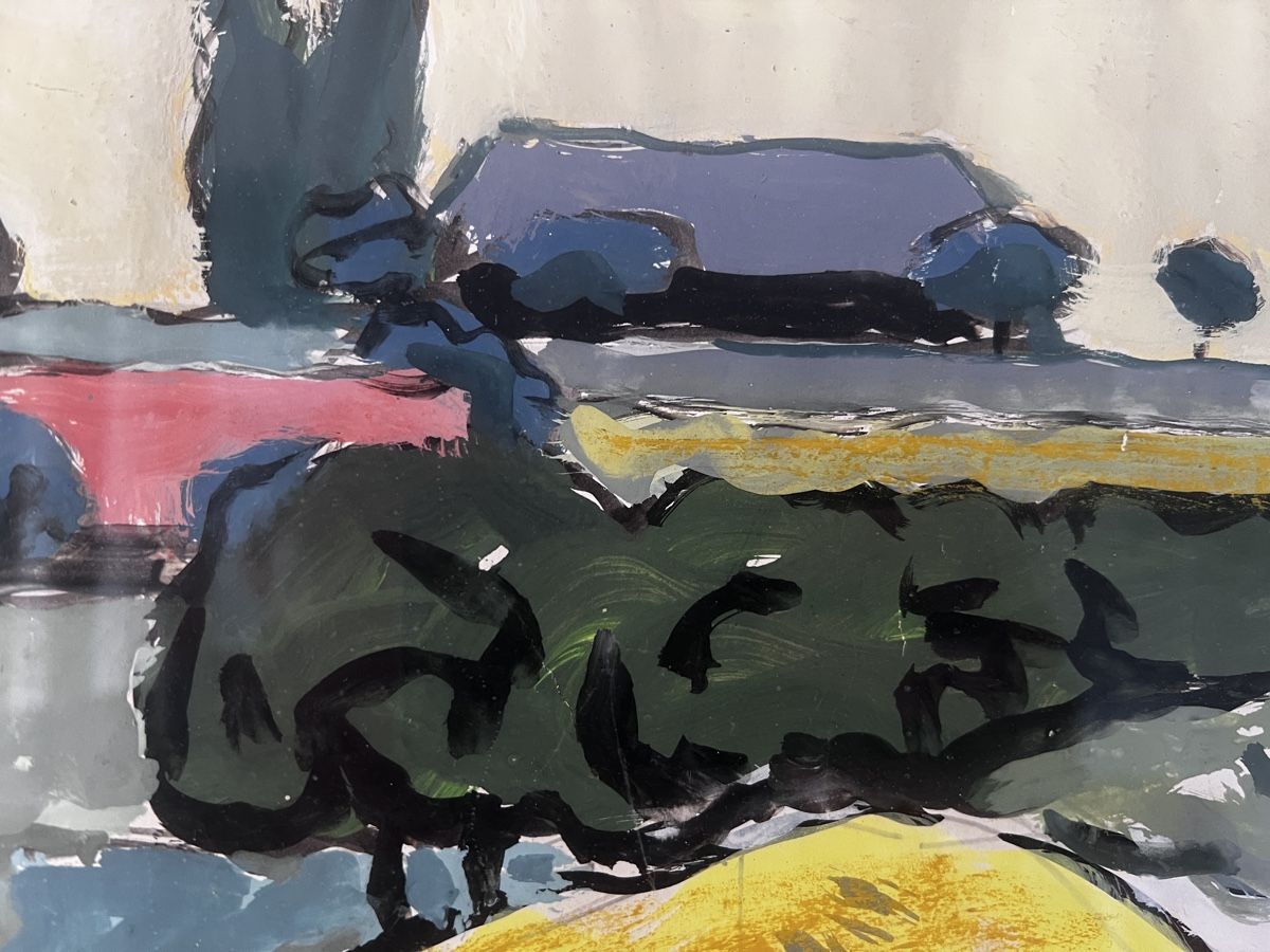 Dipinti: Landschaftsbild Emmental Fred Stauffer  – Usato da Neuenegg venduto da Magosaurus 2
