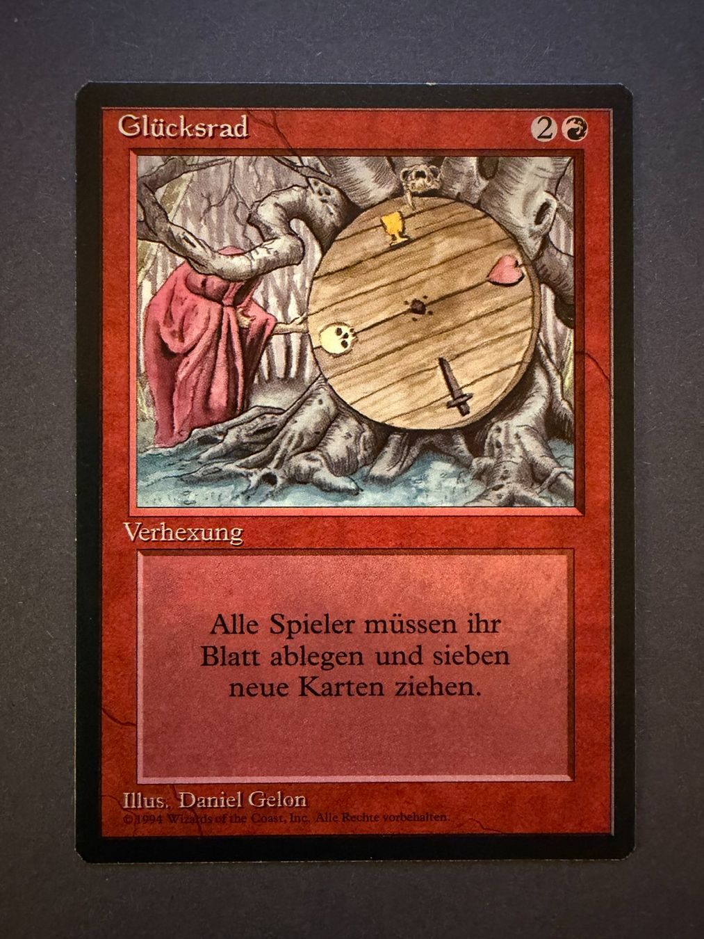 Magic The Gathering Carte collezionabili: Glücksrad // Wheel of Fortune // Foreign Black Bordered – Usato da Binz venduto da Tempelritter