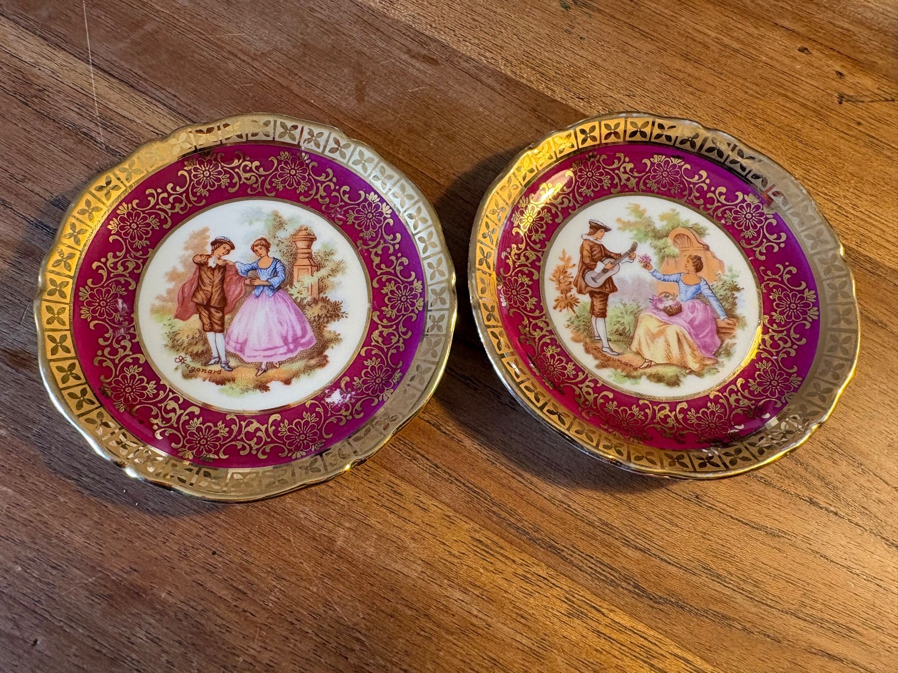 Piatti: 2  Vintage Limoges Miniatur Teller – Usato da Birsfelden venduto da jul_7wy6 2