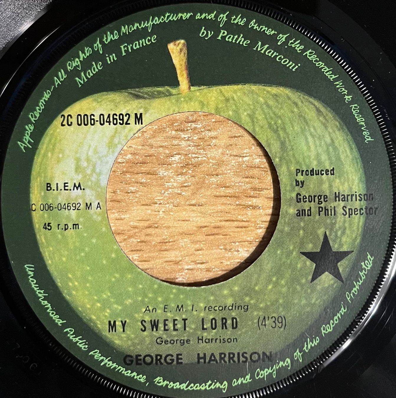 Dischi in vinile: GEORGE HARRISON - MY SWEET LORD – Usato da Bussigny venduto da vinyl-pas-cher 2