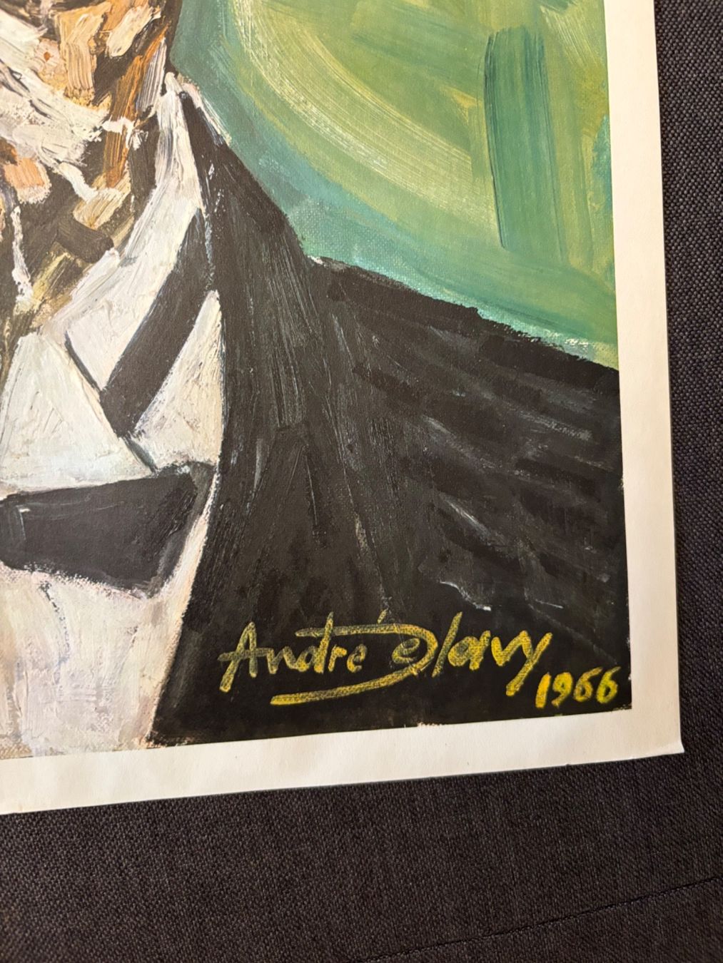 Foto & Immagini: Affiche  originale Albert Einstein signée par André Delavy – Nuovo e nell'imballaggio originale da Clarens venduto da Scottoara 1