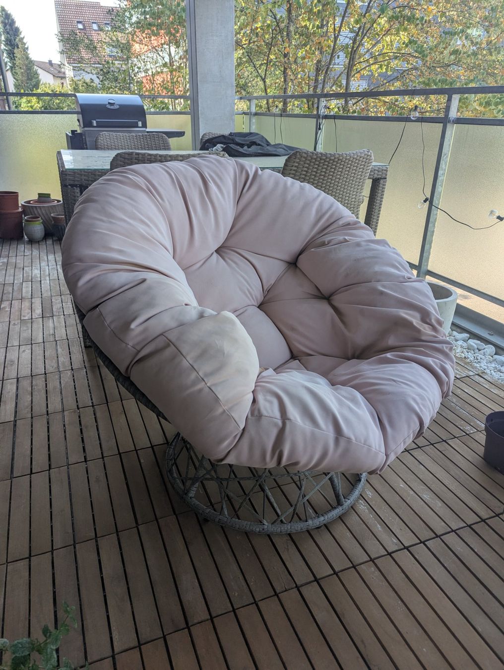Sessel: Papasan Gartensessel – Gebraucht aus Uster von parasimple
