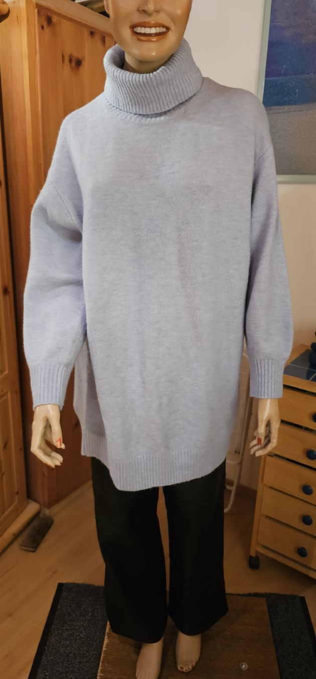 Lotti di vestiti: MNG Rollkragenpullover, Gr. L / Hosen gr.40  Leder Optic – Usato da Ferden venduto da jemyce 2