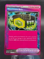 Maximum Belt #117 Prismatic Evolutions NM / 🇬🇧