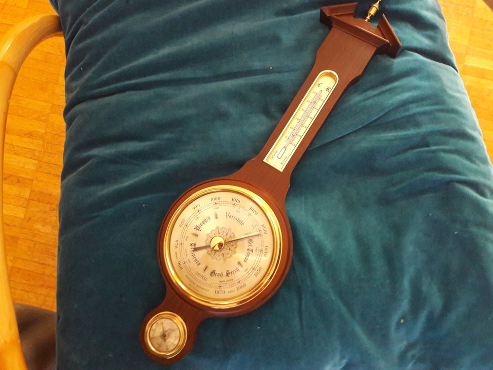 Barometer Thermometer Hygrometer Aus Holz Kaufen Auf Ricardo