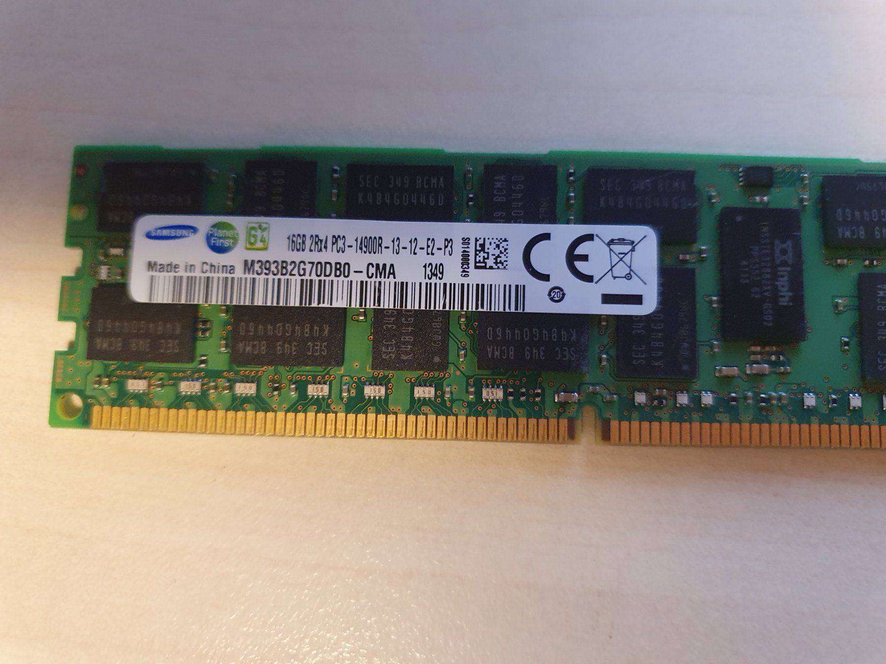 Memoria / RAM: 16GB,  M393B2G70DB0-CMA – Usato da Böbikon venduto da Mondi2 1
