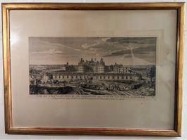 Gravures anciennes des châteaux de la Loire