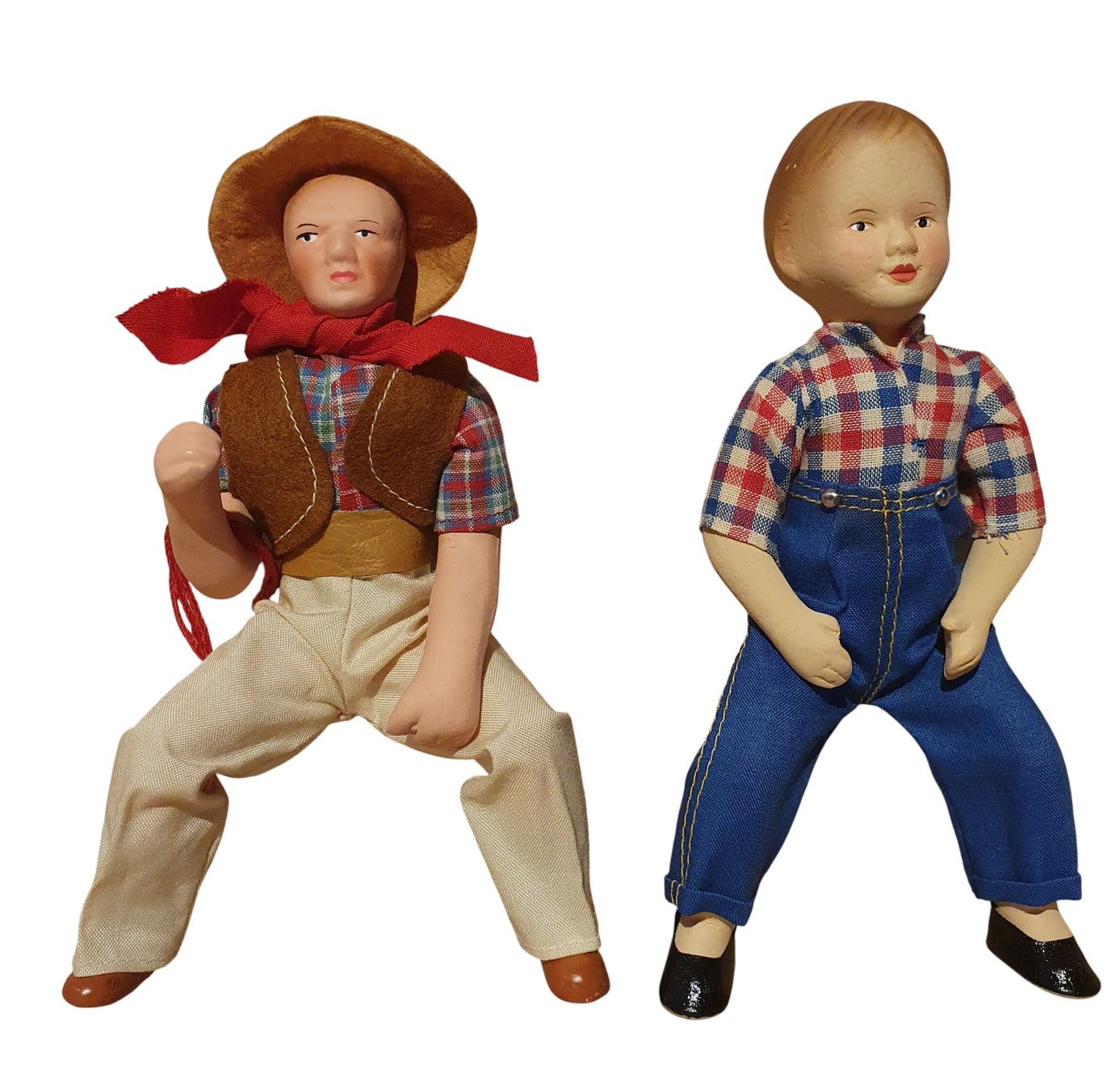 Spielzeuge: 2 Steha Reiterfiguren – Gebraucht aus Flawil von RoverVitesse