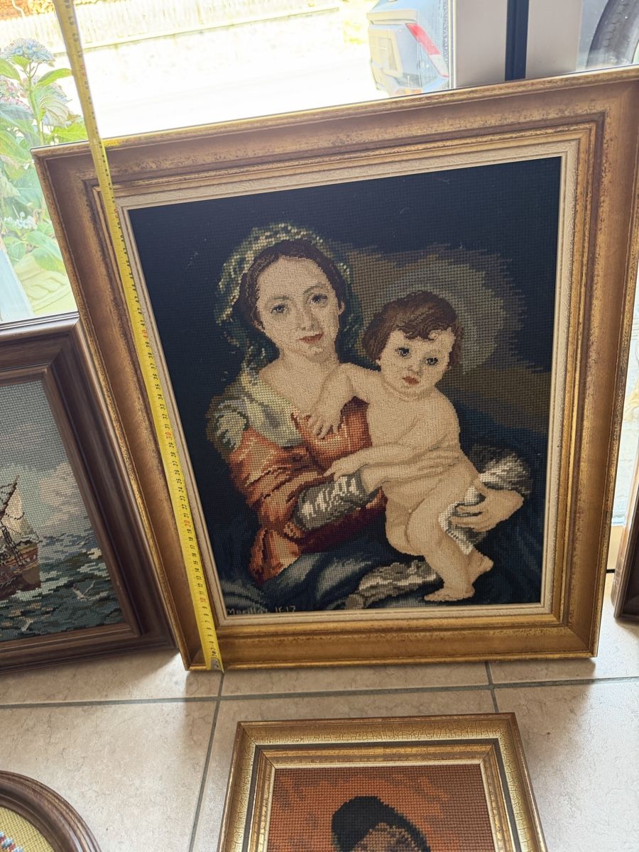 Dipinti: Bild Stickerei Sammlung – Usato da Plasselb venduto da SeislerBrocki 5