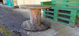 Mobilier de jardin palette, banc bois