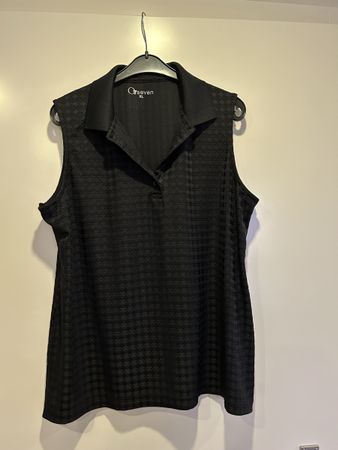 Schicke, ärmellose Golf poloshirt, Grösse XL, Top Zustand