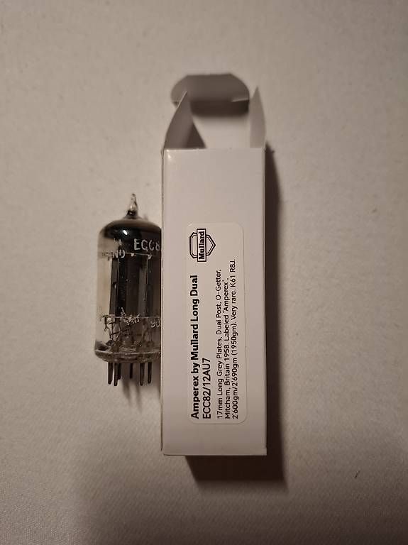 Mullard Componenti elettronici: Audiophile Röhre ECC82/12AU7 Made by Mullard 1958 – Nuovo (secondo la descrizione) da Utzigen venduto da TomUtz
