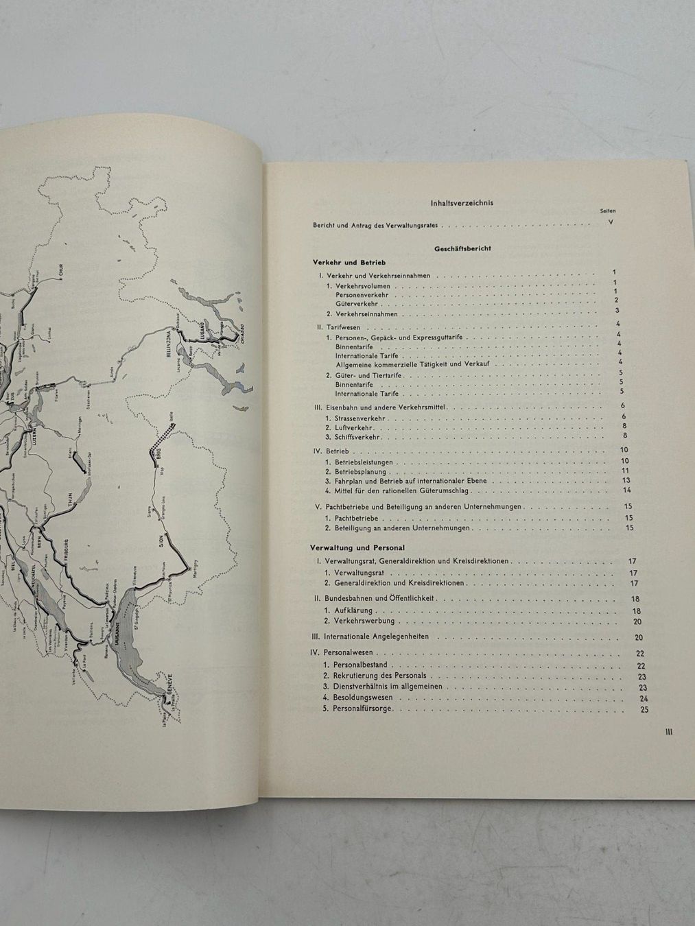 Zeitschriften & Magazine: SBB Geschäftsberichte 1954 & 1957 - Schweizer Bahngeschichte – Gebraucht aus Luzern von Lager6640 5