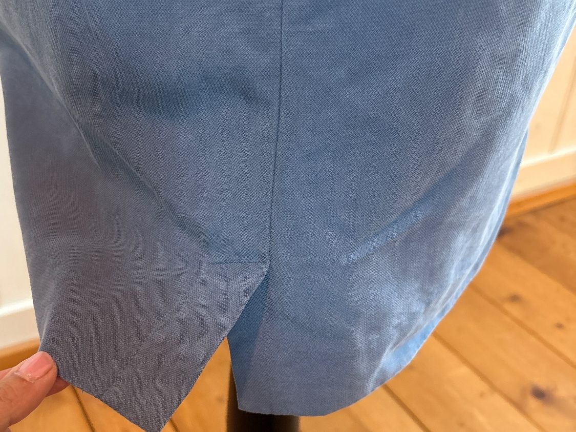 Esprit Gonne: edc Damen Bleistiftrock blau Gr. 34 – Usato da Münchwilen TG venduto da BBJO 4